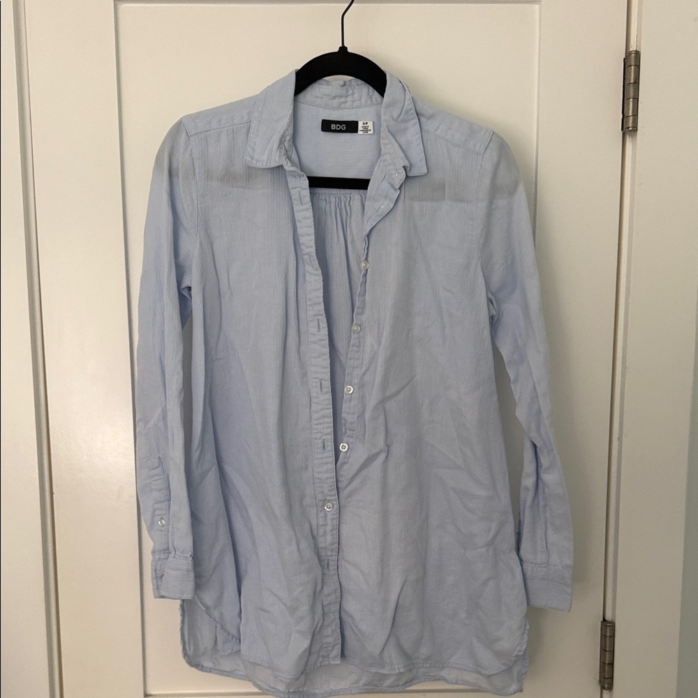 BDG Sky Blue Casual Shirt